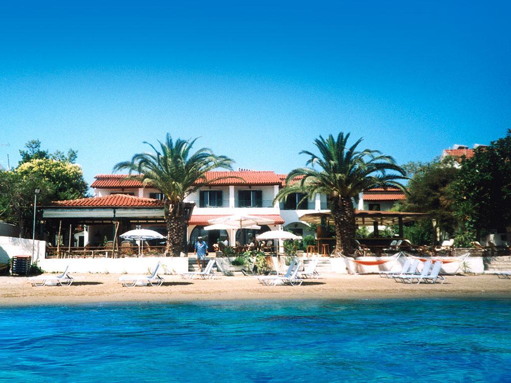 Akti Panela Beach Hotel Kávos Exteriör bild