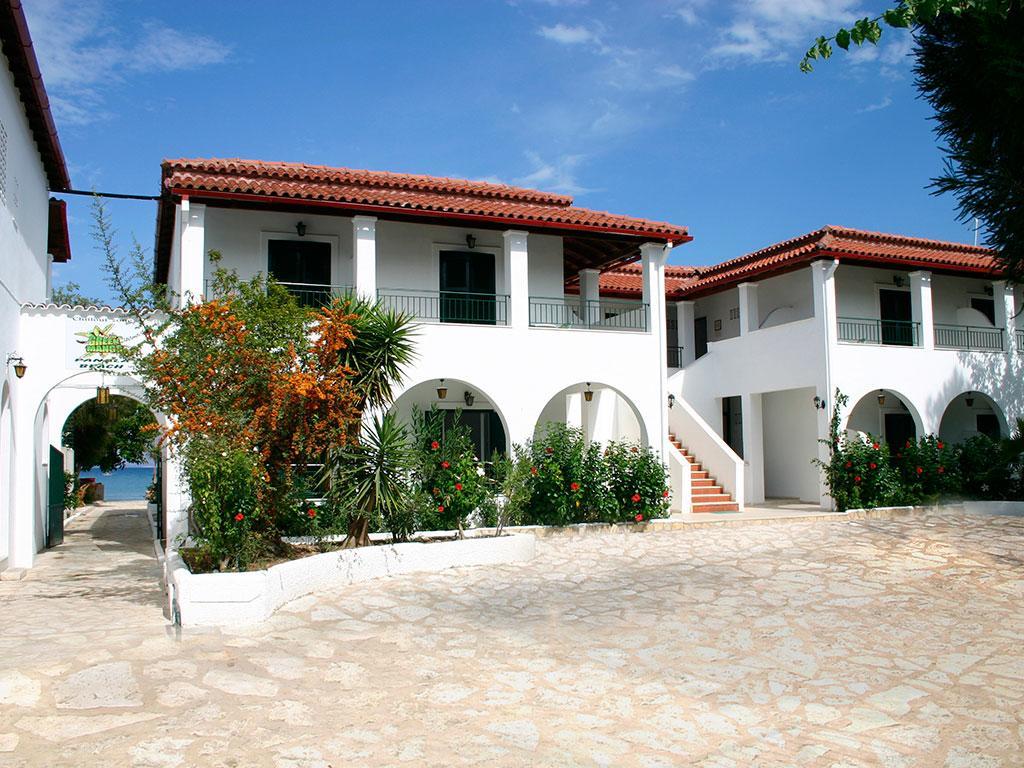 Akti Panela Beach Hotel Kávos Exteriör bild