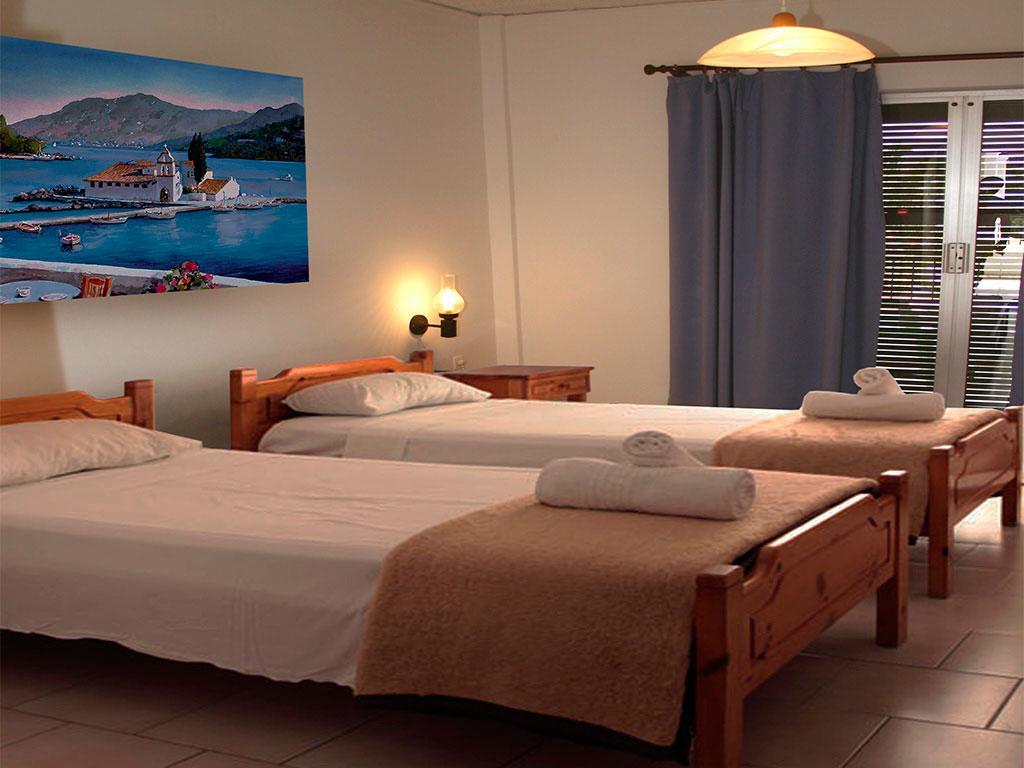 Akti Panela Beach Hotel Kávos Exteriör bild