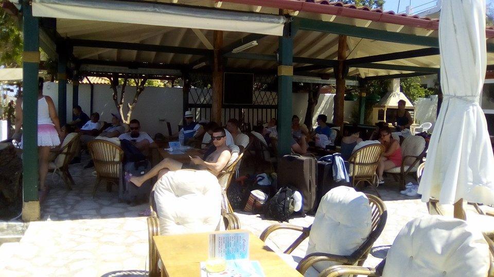 Akti Panela Beach Hotel Kávos Exteriör bild