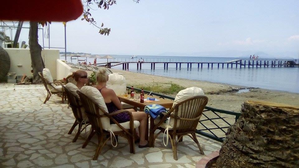 Akti Panela Beach Hotel Kávos Exteriör bild