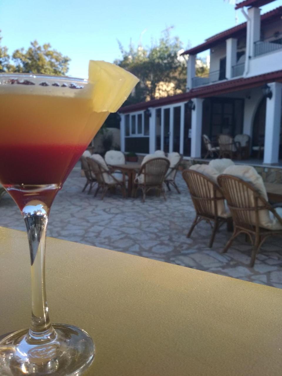 Akti Panela Beach Hotel Kávos Exteriör bild