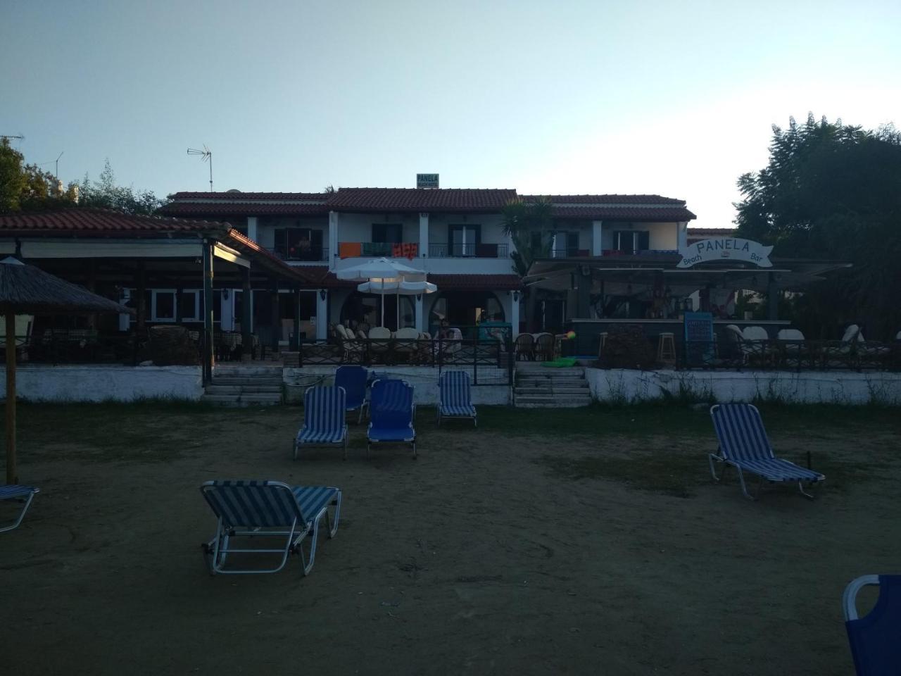 Akti Panela Beach Hotel Kávos Exteriör bild