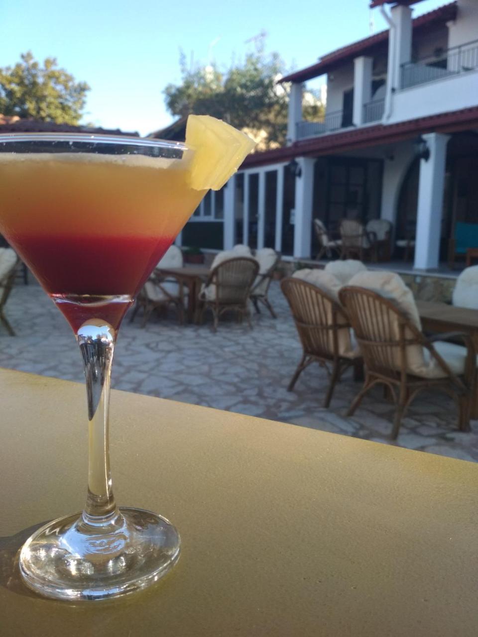 Akti Panela Beach Hotel Kávos Exteriör bild