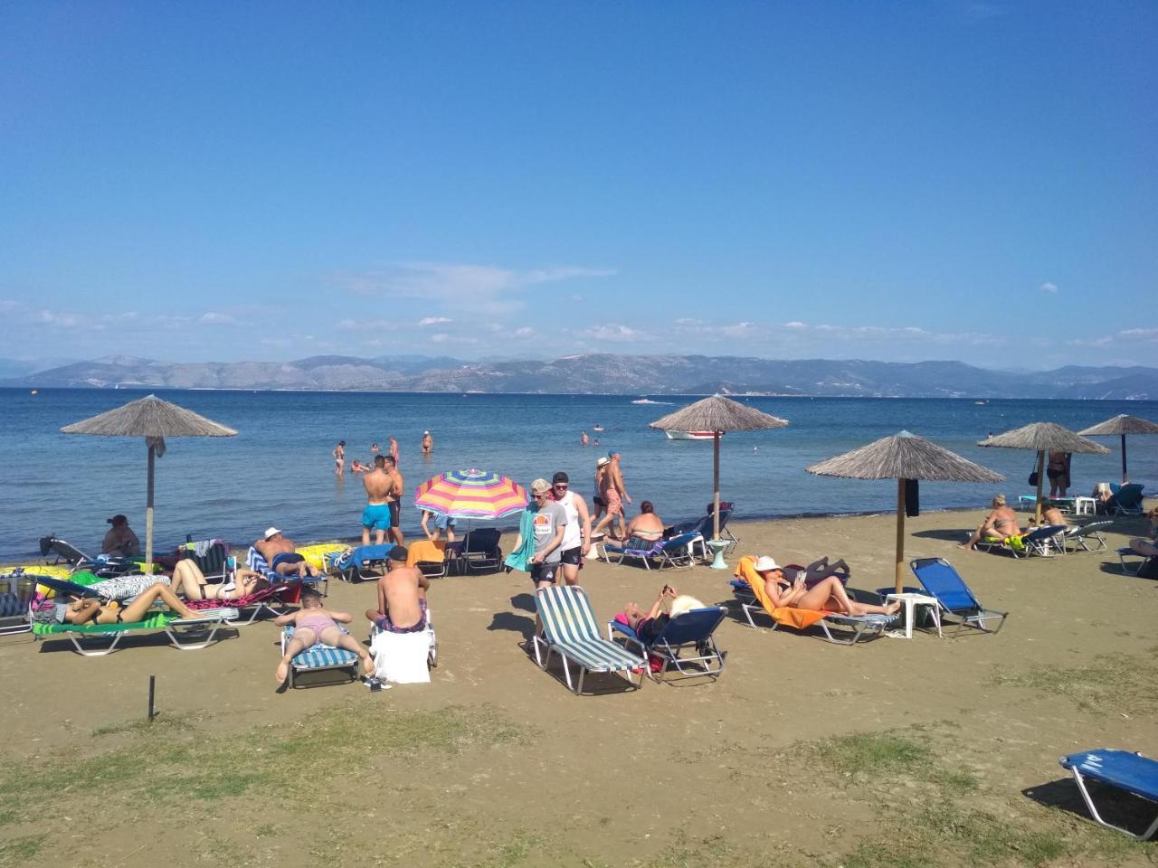 Akti Panela Beach Hotel Kávos Exteriör bild