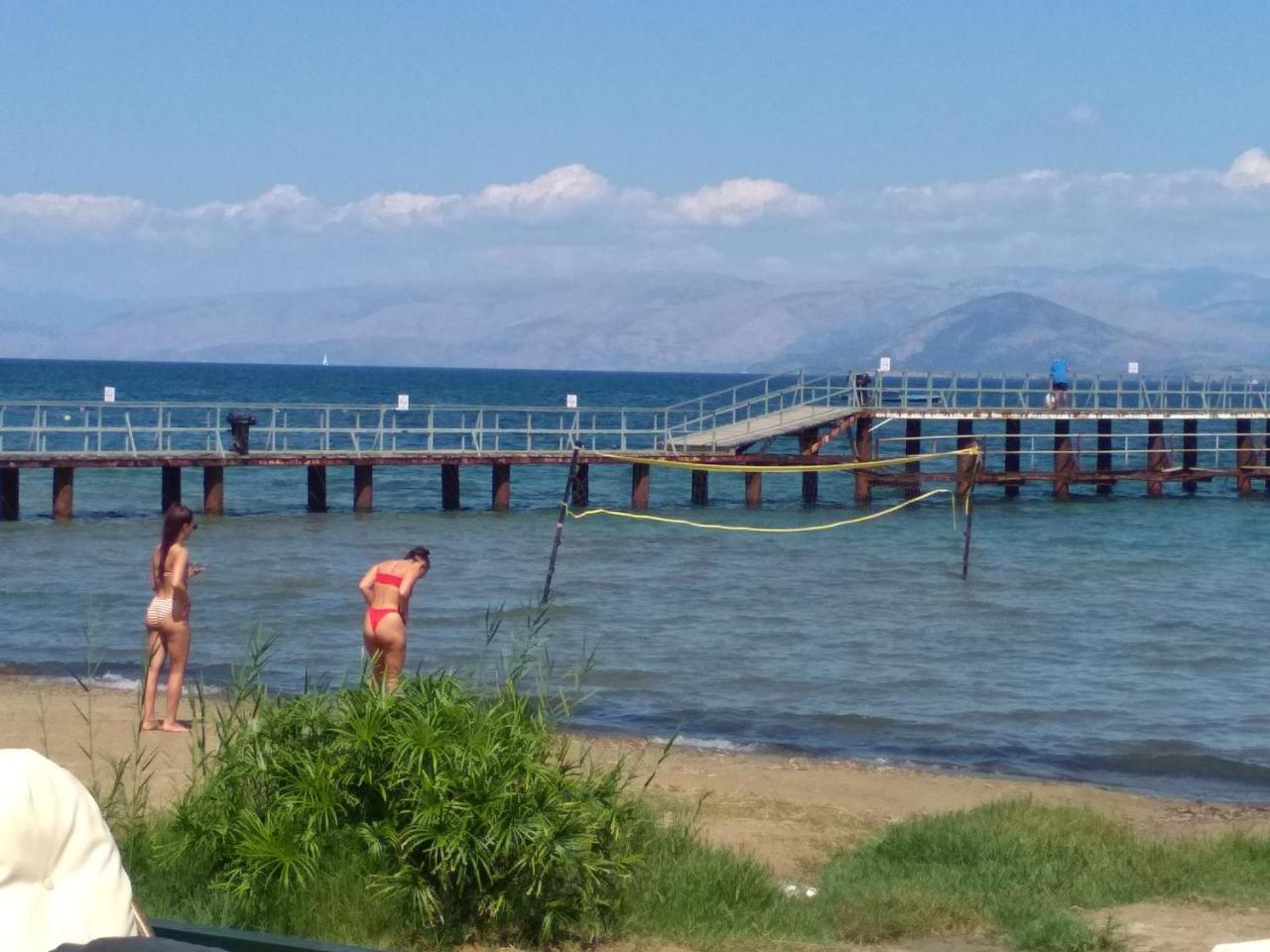 Akti Panela Beach Hotel Kávos Exteriör bild