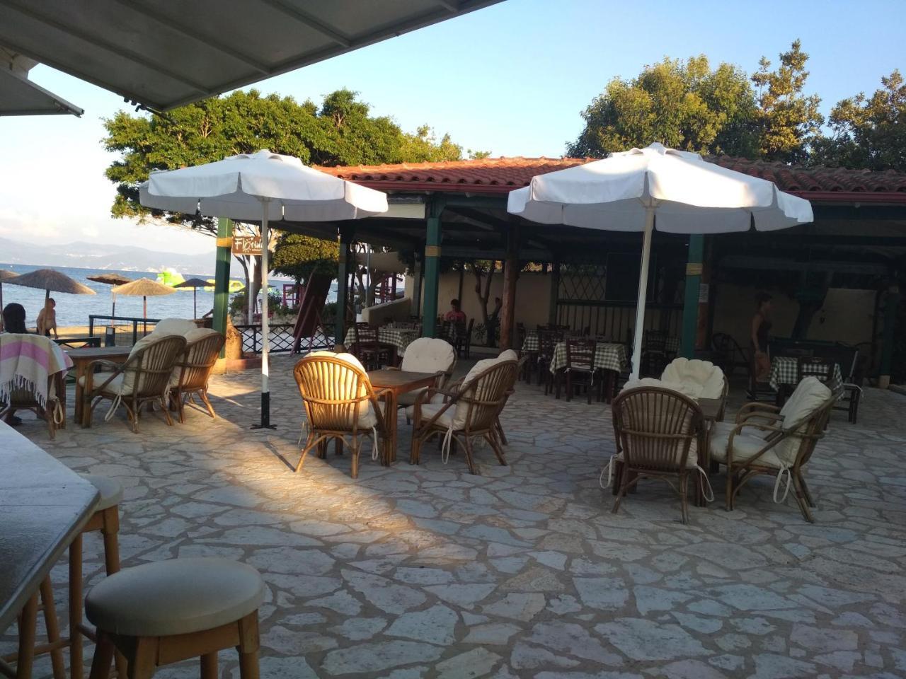 Akti Panela Beach Hotel Kávos Exteriör bild