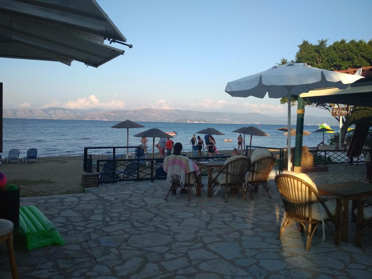 Akti Panela Beach Hotel Kávos Exteriör bild
