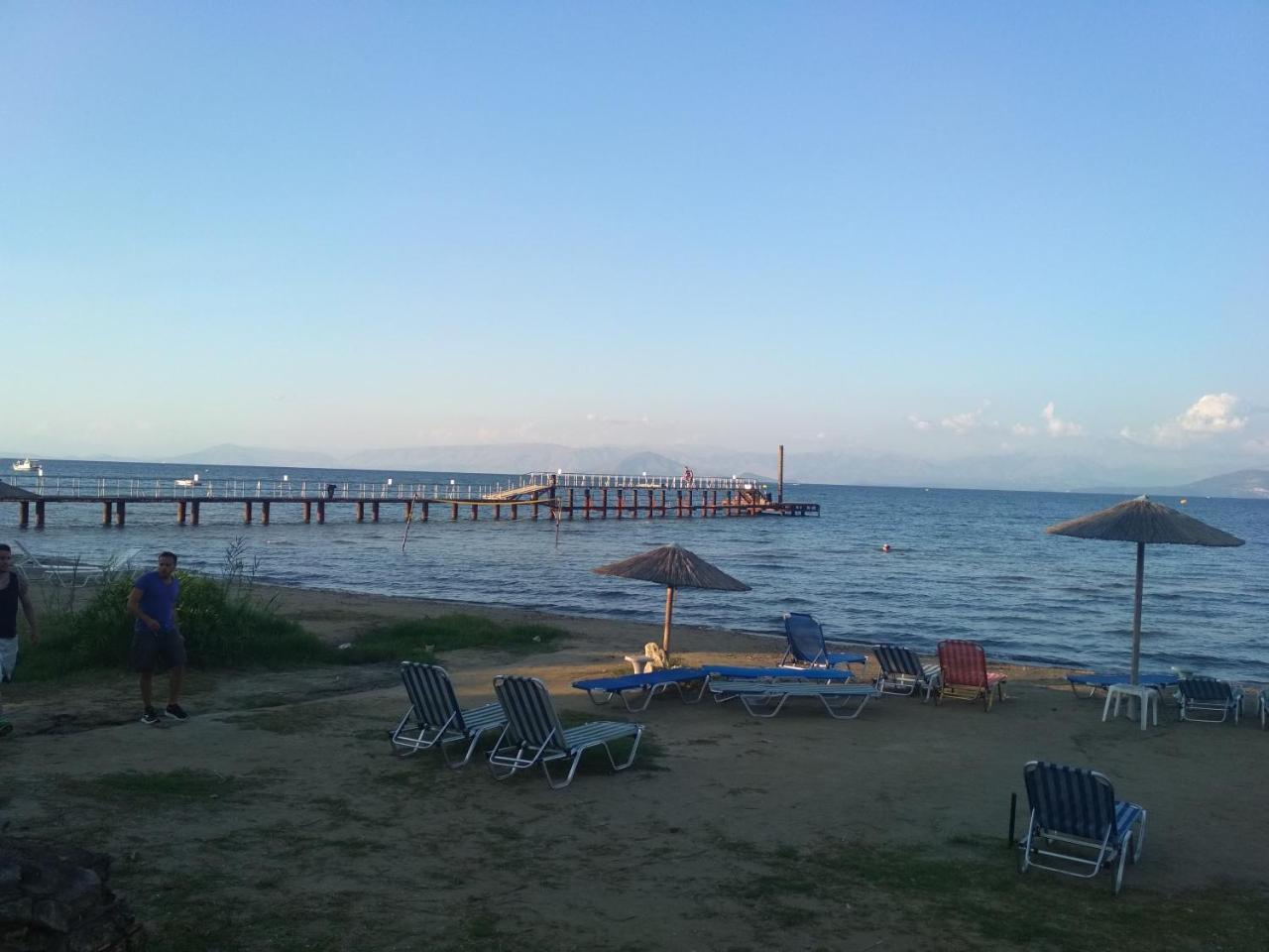 Akti Panela Beach Hotel Kávos Exteriör bild