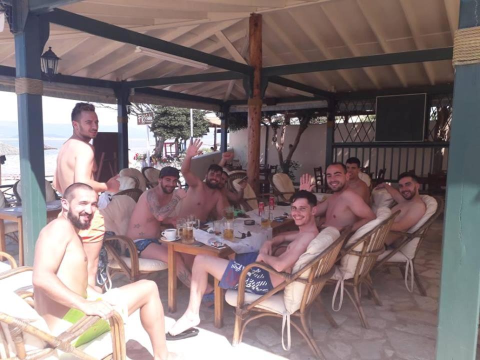 Akti Panela Beach Hotel Kávos Exteriör bild