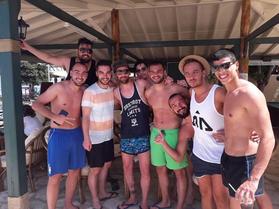 Akti Panela Beach Hotel Kávos Exteriör bild